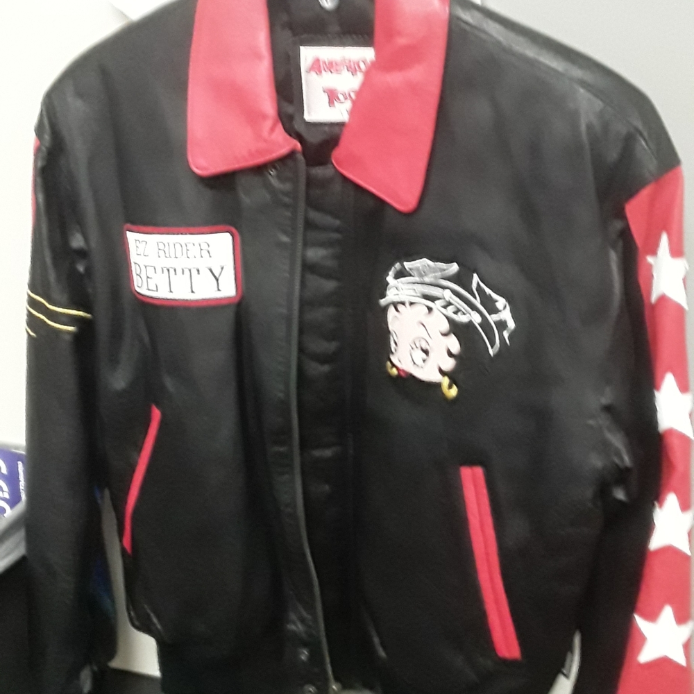 Ladies leather jacket